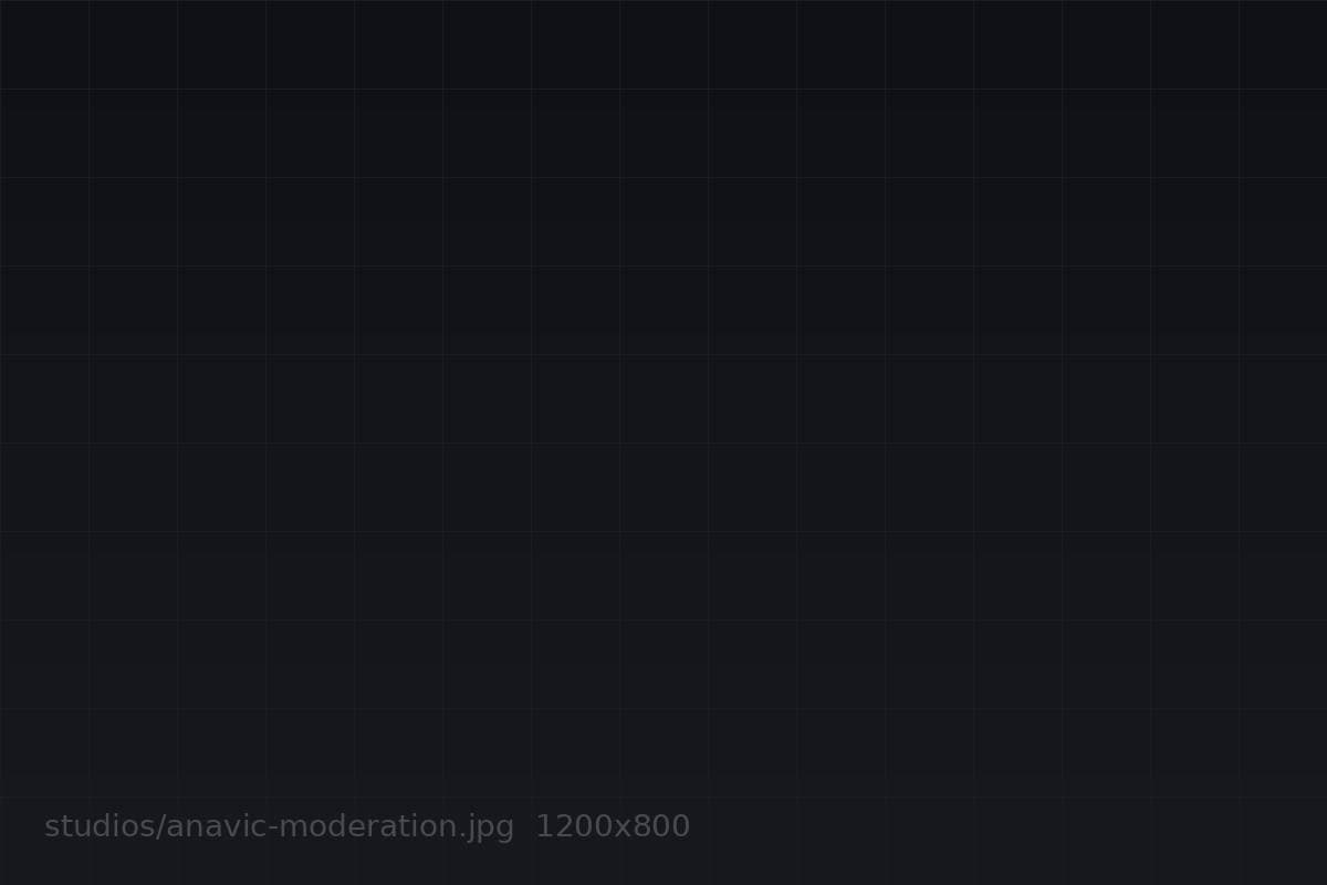 Anavic Moderation preview
